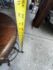 1930 s Antique Toledo Stools Steel wood Industrial  Adjustable Original 