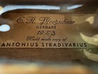Vintage 1953 E r  Pfretzschner 4 4 Violin Strad Copy - Made In W  Germany W case