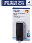Aqueon Replacement Specialty Filter Pads Carbon For Model 20 And 75  Black 