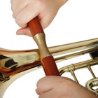 Brass Instrument Dent Repair Tool Long-lasting Wood Handle Pressure Cylinder