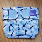 New Bambino Mio Mioduo Cloth Diaper Nappy Cover Dragonfly Daze Size 2 21 Lbs 