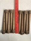 Wood Bobbins Spools Wooden Industrial Style  8  Wood Quills  Lot-10