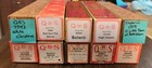 Lot Of 10 Player Piano Rolls  Qrs  Imperial  Christmas  Playable Condition