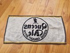 Rare Vintage Queens Ale Strong Draught Bitter Pub Bar Beer Towel Breweriana