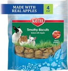 Kaytee Timothy Biscuits Apple Treat For Guinea Pigs   Rabbits 4 Oz