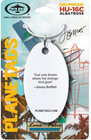 Jimmy Buffett Hemisphere Dancer Planetags Plane Tag Grumman Motoart In Hand
