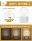 Led Night Light 2 Pack - Dusk To Dawn Sensor  Adjustable Brightness  Soft White