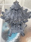 Large Vintage Cast Iron Japanese Lantern