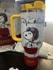Stanley Snoopy Flowstate Quencher H2 0 Stainless Steel Tumbler 40oz Snoopy New
