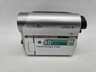 Sony Handycam Dcr-hc52 W  Charger  2 Batteries Tested