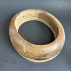 Antique Unmarked Wood Hat Block Millinery Hatters Brim Mold Form 561 6 7 8 1 1 3