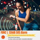 Yanggem 3-in-1 Travel Safety Alarm - Hotel Devices With Hidden White