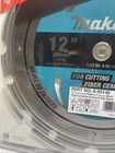 Makita Polycrystalline Diamond Saw Blade 12   Tipped Miter Blade W  Fiber Cement