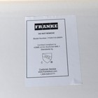 Franke Fh2k110-24wh Farmhouse Undermount Fireclay 24  White Sink