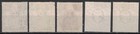 Great Britain 1939-42 Sc 249-51a Used King George Vi Ap2979