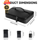 Lockable Storage Box     Discreet Bag For Toys  Adult Toy Small  Black 
