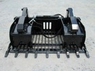 72  Severe Duty Rock Grapple Bucket With Teeth Skid Steer Loader Attachment