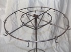 Spinning Display Rack For Mens Ties Belts Etc 27  Tall 15  Diameter