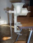 Vintage Universal No  3 Cast Iron Food Chopper Meat Grinder Incomplete