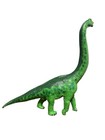 Vintage Safari Ltd 1996 Green Brachiosaurus Rubber Dinosaur 8    Tall Toy Figurine