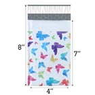 Ucgou Bubble Mailers 4x8 Inch Colorful Butterfly 50pack Poly Padded Envelopes Sm