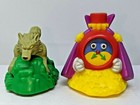 Vintage Lot Of 6 Yugioh Burger King Pull Back Toys 1996    2