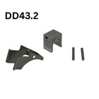 Pf940 Locking Block  Rear Rail Module  2x Pins For 19  17  26  43 