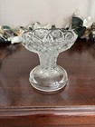 Eapg Twins Curve Fruit Bowl Stand By Imperial Glass Base For Punch Bowl 