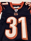 Robert Sands Signed Game Used issued Authentic Cincinnati Bengals Jersey Wvu