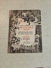 Vintage 1950 s Sons Of The Pioneers Souvenir Program   Signed By 3 Singers