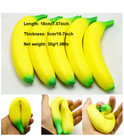 Anti-stress Squishy Banana Toys Slow Rising Jumbo Squishy Fruit Squeeze Toy