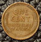 1924-s Lincoln Wheat Cent   Fine  f   Fn  Condition   Combined Shipping 