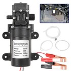 12v 60w 5l min Fuel Transfer Pump Oil Diesel Gasoline Kerosene Car Tractor Truck