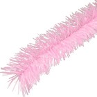 Barbie Pink Tinsel Garland 30ft Length 3in Width Pink Valentine s Tinsel Brush