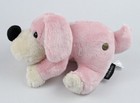 Fao Schwarz Pink Penelope Puppy Dog Plush 8 Inch Stuffed Animal Cream Black Nose