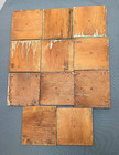 Vintage Wood Trim Plinth Blocks Architectural Salvage Bullseye Rosette Lot Of 11