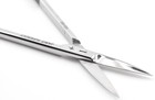 Jarit 102-130 Surgical Straight Face Supercut Serrated Dissecting Iris Scissors