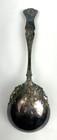 1847 Rogers Bros Silverplate Vintage Grape Casserole Berry Spoon 8 7 8 
