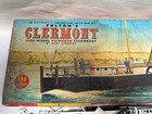 Vintage Lindberg Clermont Powered Steamboat Boat Plastic Toy Model Kit  a10 