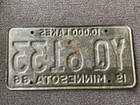 Rare 1966 Minnesota License Plate All Original Chevy Ford Dodge Etc Tough