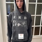 Vintage American Hooded Hoodie Sweatshirt Hip Hop High Street Pullover Coat