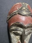 African Tribal Mask Ghana Hand Carved Wood Wall Hanging Folk Art 12    Decor G3