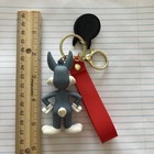 Looney Tunes Bugs Bunny Rubber And Metal Keychain New  Fast Shipping 