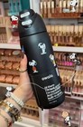 Owala X Peanuts Snoopy 32oz Insulated Water Bottle Black Freesip Lock Lid New