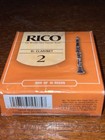 Rico Bb Strength 2 Clarinet Reeds 10 In New  Sealed Packaging Free Shipping