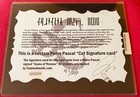 Pedro Pascal Signed Cut Signature Mandalorian Star Wars 8x10 Photo Card Jsa   99