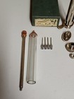 Vintage Veterinary Syringe Ideal In Box W  Multiple Tips