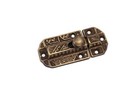 Brass Cabinet Latch Antique Furniture Latch Victorian Eastlake Cabinet Latch