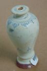Hoi An Shipwreck Blue   White Miniature Baluster Vase Late 15th Cent 