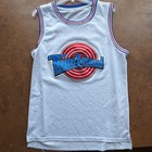 Space Jam Tune Squad Bugs Bunny Jersey Basketball White Size L